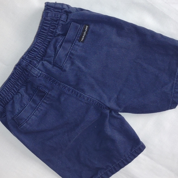 Blue Plaid Button up Calvin Klein 3 piece set Size 18 Months - Picture 11 of 12